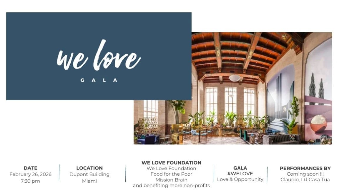 We Love Foundation Gala 2026